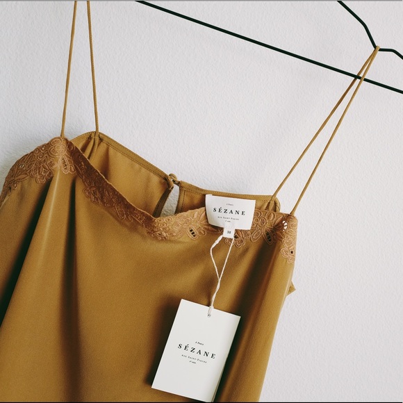 Sézane Delia Top Sz 38 - Picture 3 of 8